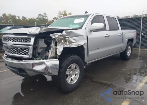 2014 Chevrolet Silverado 1500 1Lt from USA, damaged, VIN 3GCUKREC0EG422176